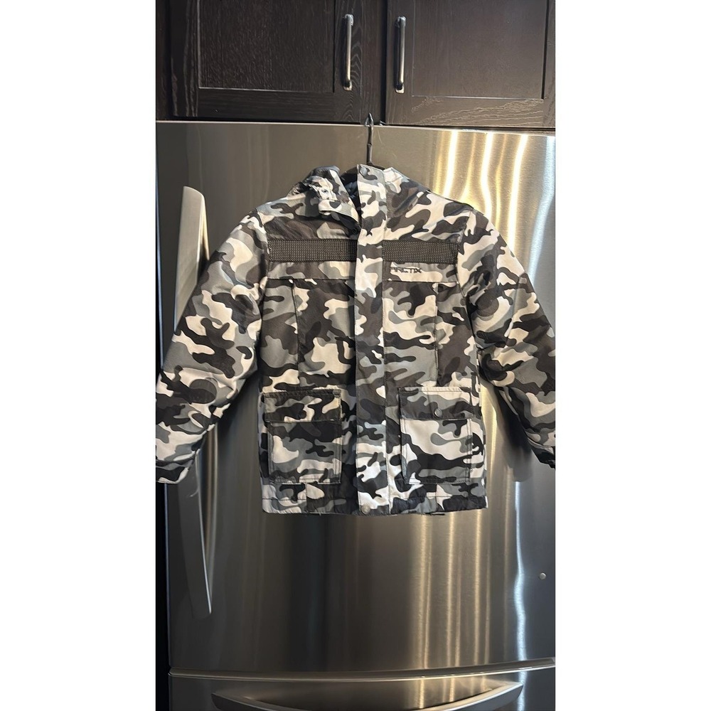 Arctix Tundra Youth Snow Camo Winter Coat SZ S/P